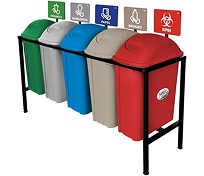 CENTRO DE SEPARACIÓN DE BASURA 42L